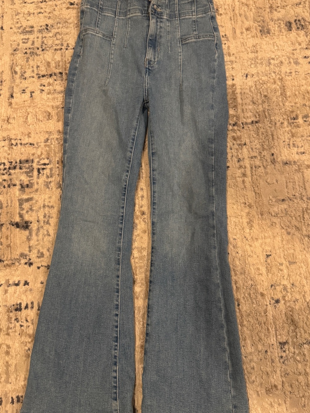 We The Free Light Blue Flare Jeans